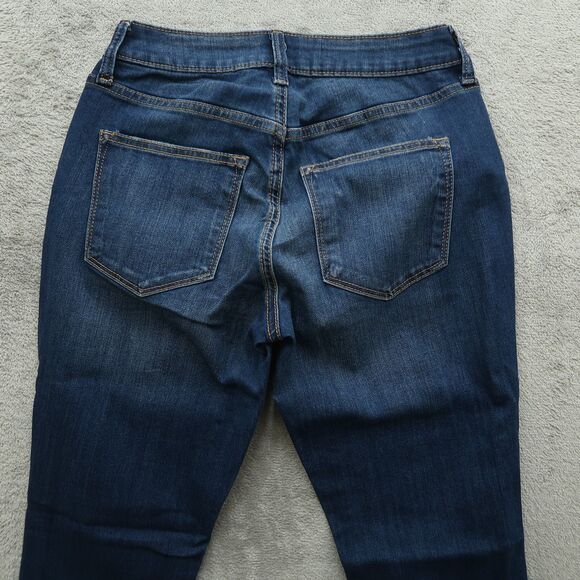 Sonoma Jeans Women's Size 0S Blue High-Rise Curvy Skinny Stretch 27" Inseam NWT - Picture 14 of 16